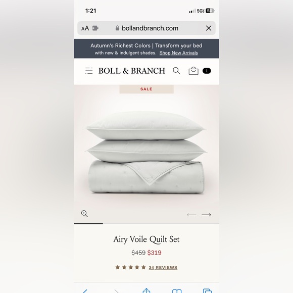 boll and branch Bedding Boll And Branch Airy Cotton Quilt Set Queen